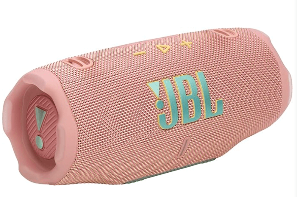 JBL Charge 6 Portable Bluetooth Speaker – Pink