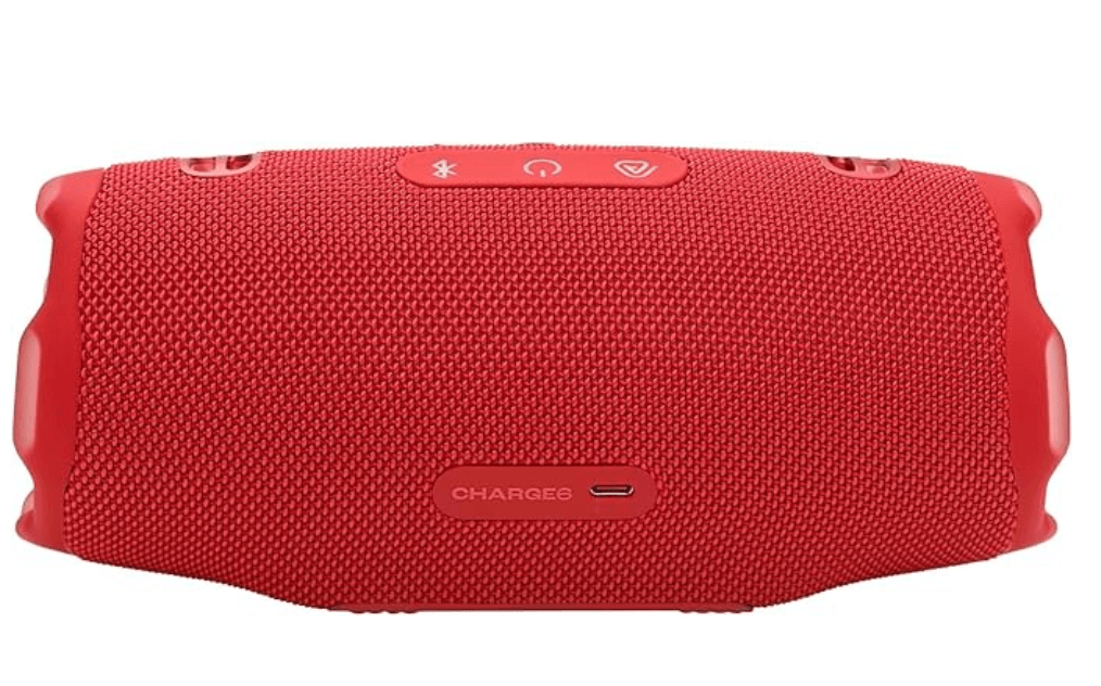 JBL Charge 6 Portable Bluetooth Speaker – Red